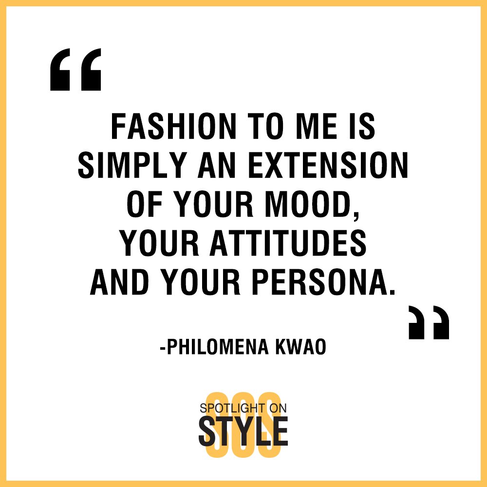evansclothing's tweet photo. Our final #SpotlightOnStyle quote is from the beautiful plus size model Philomena Kwoa. How do you define style? #qotd #EvansSOS https://t.co/nLjY7gmYdr