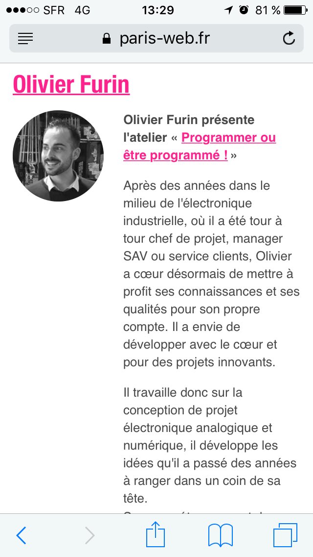 nmdevfront's tweet photo. S'te frime! #parisweb #prog #workshop cc @LaCodingSchool @Herisslight https://t.co/OgifRSNwMj