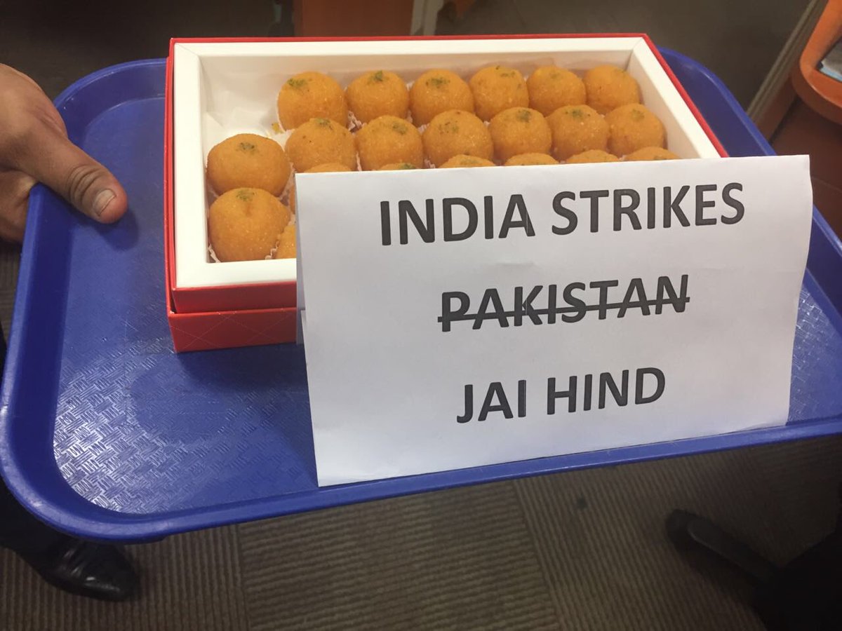 sweets distributed in my office