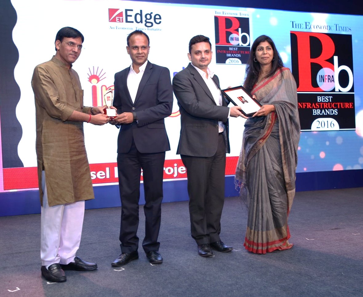 Essel_Infra's tweet photo. We have been recognised as the Best Infrastructure Brand 2016 by the Economic Times https://t.co/N1pZ8WHndr