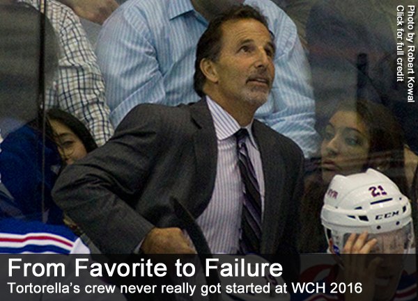 SC1_Adrian's tweet image. Continued fallout for #Tortorella &amp;amp; #TeamUSA from their #WCH2016 exit. Poor. Check out @SC1_Brodie&apos;s story... SportsChannel1.com