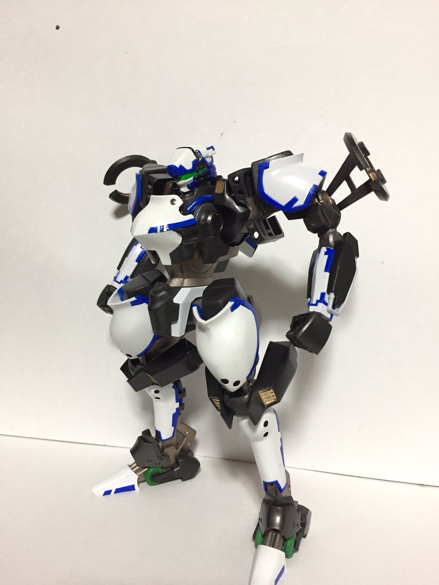 バルドスカイの主人公機、シュミクラム カゲロウ 完成！！ #baldrsky #戯画