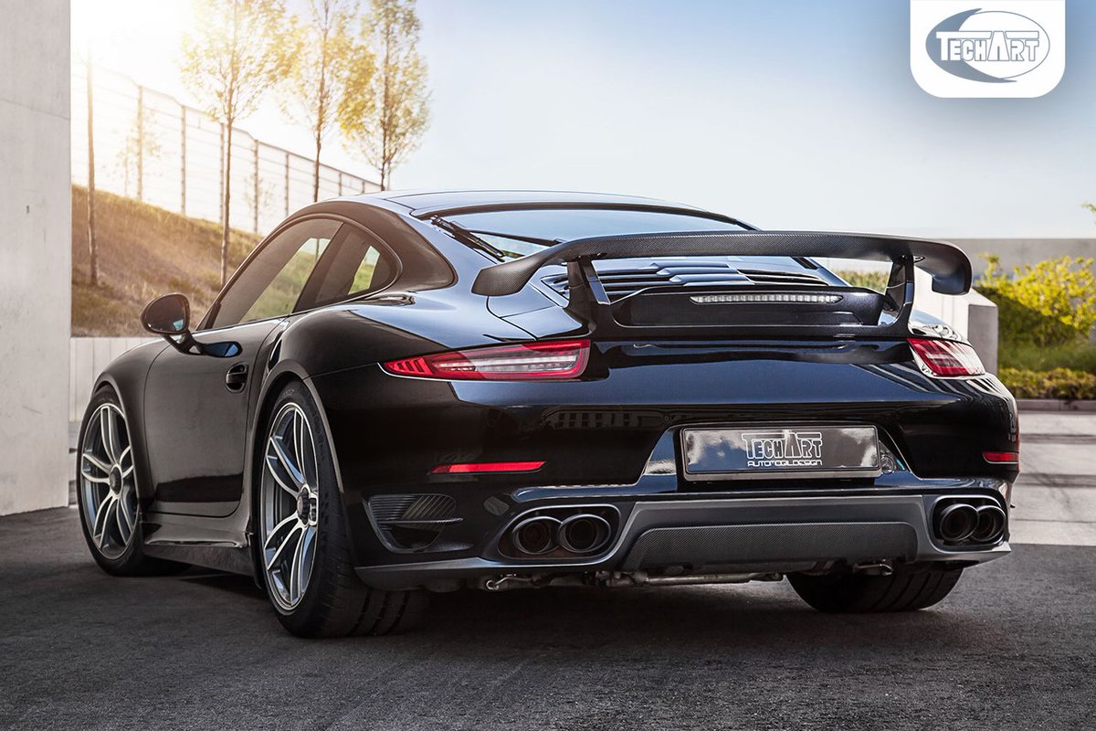 Techart Black Beauty A 991 Turbo S With Techart Carbon Fiber Aerokit Rear Spoiler Ii Exhaust System And Formula Iv Race Wheels Centerlock T Co 9c9awnz5f1 Techart Black Beauty A 991 Turbo S With Techart Carbon Fiber Aerokit Rear Spoiler Ii Exhaust System And Formula Iv Race Wheels Centerlock T Co 9c9awnz5f1