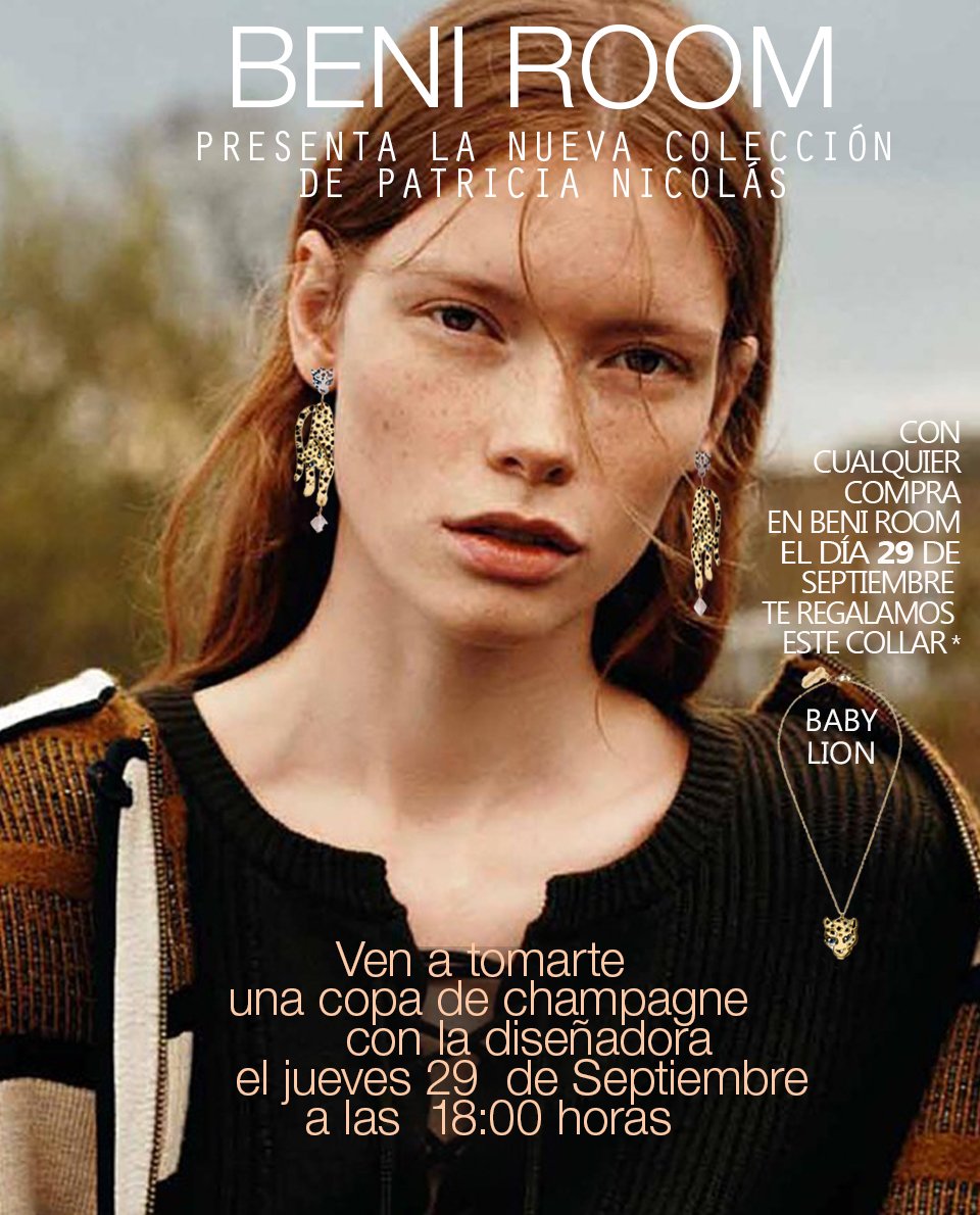 Presentamos la #nuevacolección de <a href="/PatriciaNicolas/">Patricia Nicolas</a> Ven a tomarte una copa hoy jueves 29 a las 18.00h.Con tus compras hoy tendrás un #regalo