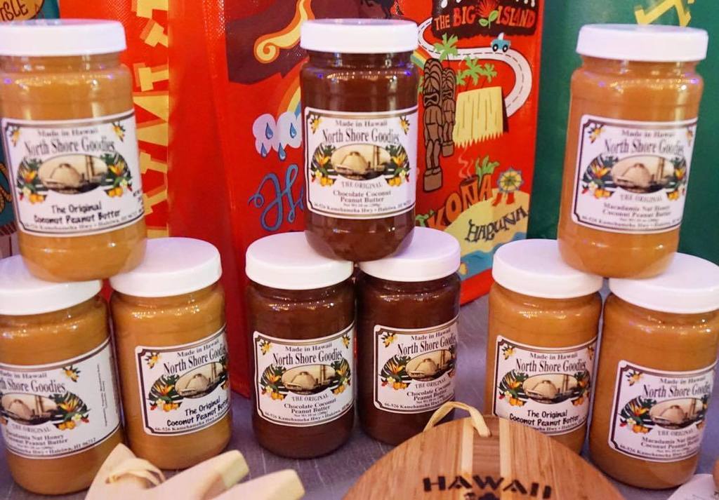 WaikikiBeachWlk's tweet photo. Some of our favorite gifts from Coco Cove: coconut PB, and CHOCOLATE coconut PB! So ono!  https://t.co/aJVl381eQI https://t.co/iOyb1DOu2e