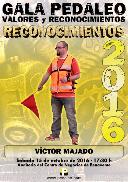 PedaleoWeb's tweet photo. Por su labor organizativa y de predisposición con Pedaleo queremos reconocer en la IV Gala a ...👏👏👏 https://t.co/EuZnghl7fL