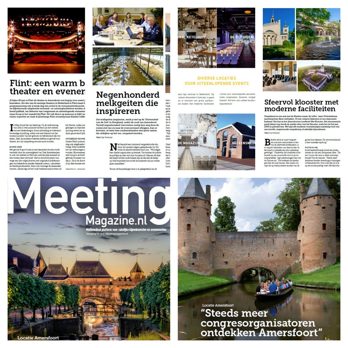 Meeting Magazine staat deze keer bomvol #Amersfoort. Met o.a. @FlintAmersfoort, <a href="/DeMarienhof/">Mariënhof</a> &amp; @EenhoornAfoort: ow.ly/C9lW304GkjY