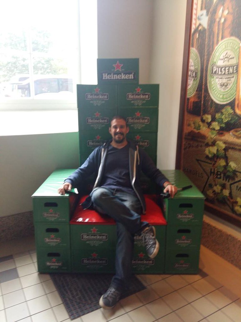 nonocaf's tweet photo. #heinekenexperience https://t.co/i6iSMcb9Vf