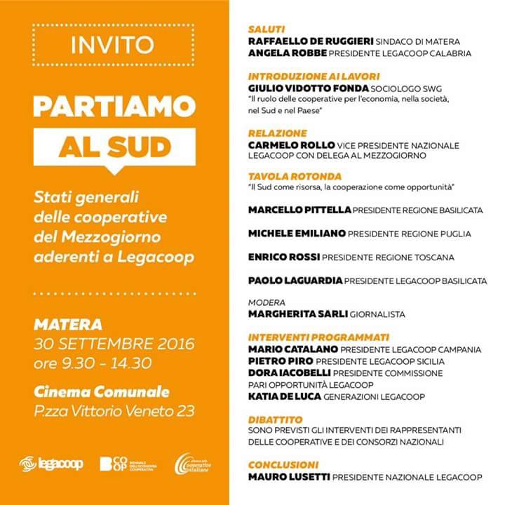 alvisemarzo's tweet photo. Domani a Matera #Partiamoalsud ! #CpdmLab https://t.co/IgxP9EPr1A