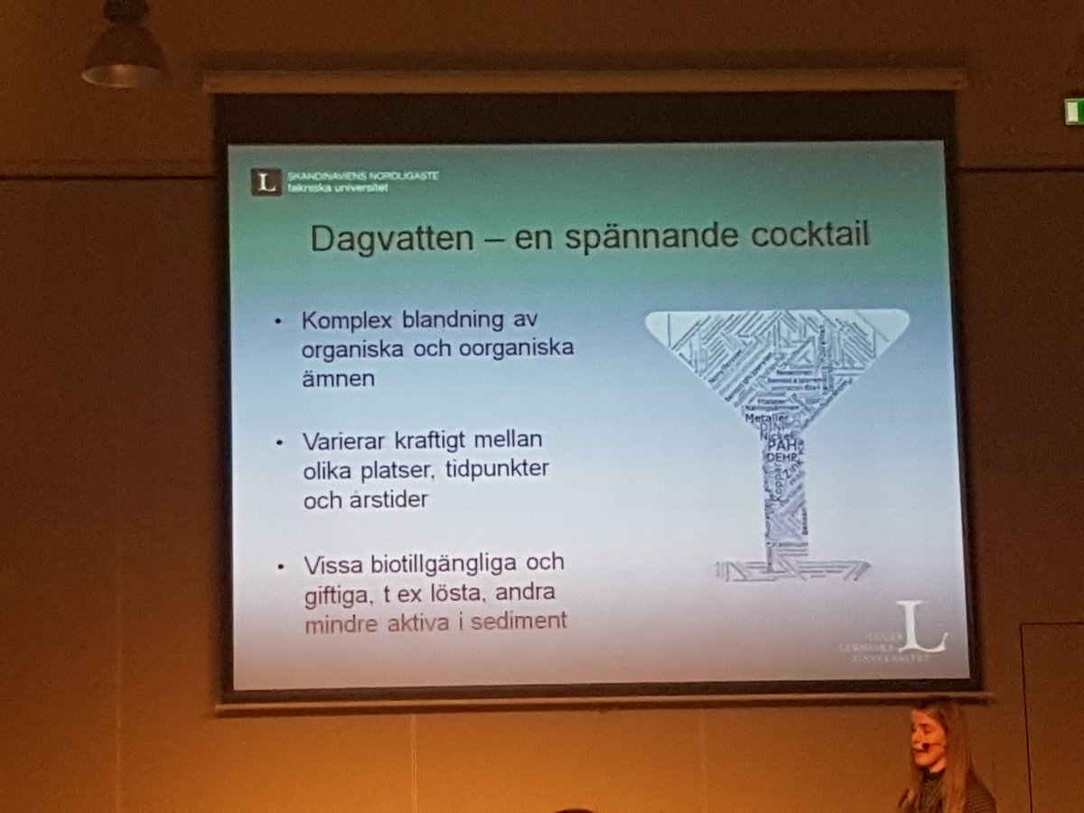 UlrikaEngvall's tweet photo. Alexandra Andersson Wikström, Dag &amp; Nät: Uppströmsarbete - identifiering av viktiga källor #vamassan https://t.co/Zqe3hY7dSv