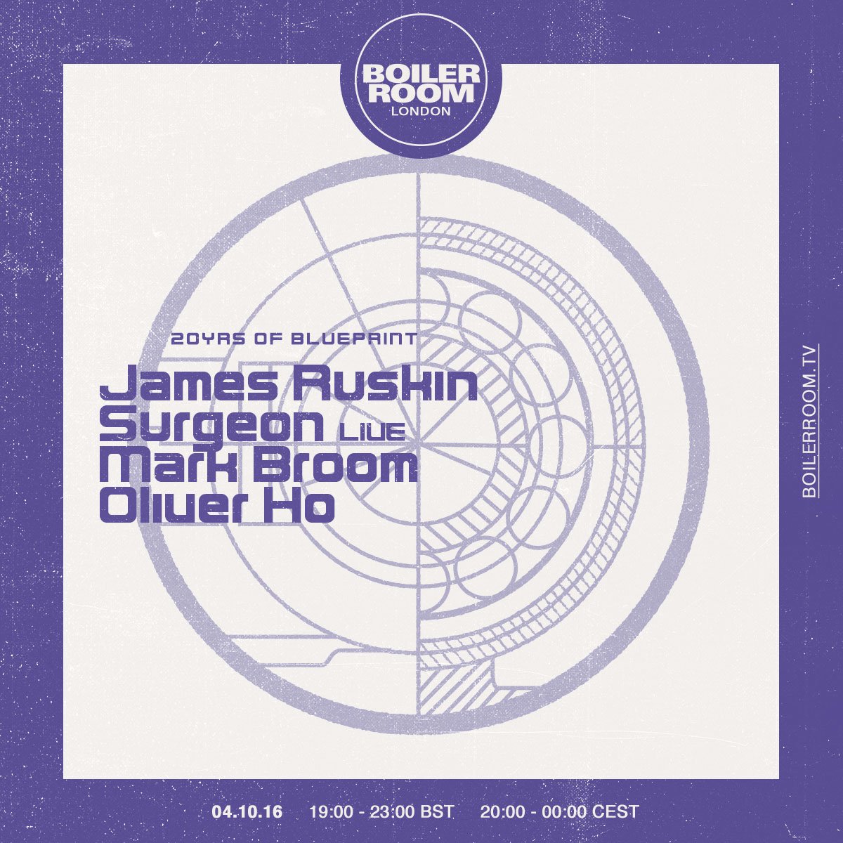 boilerroomtv's tweet photo. We're celebrating 20yrs of @Blueprintrecs next Tuesday ~ https://t.co/OKaN6541gI https://t.co/AK5a12QBkf