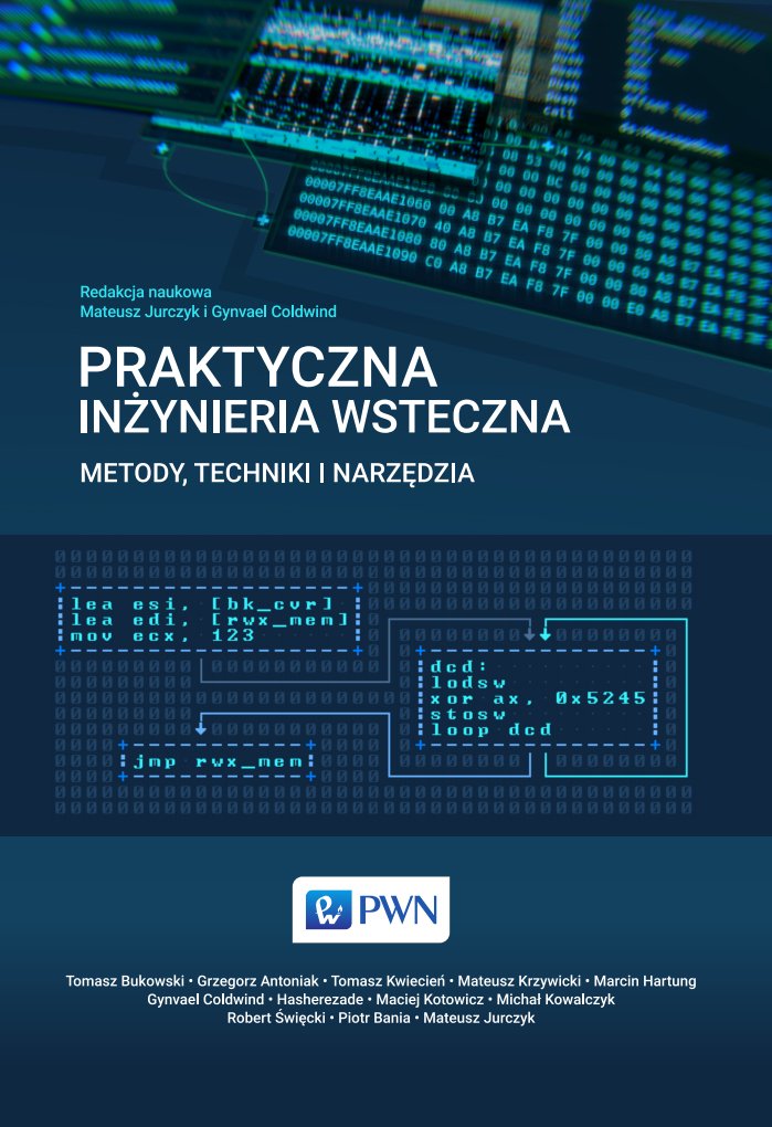 robertswiecki's tweet photo. [pl] „Praktyczna inżynieria wsteczna” - 12 autorów z .pl - dostępność: listopad 2016 - https://t.co/RxkLOGXYkO https://t.co/wqfXRQhKAN