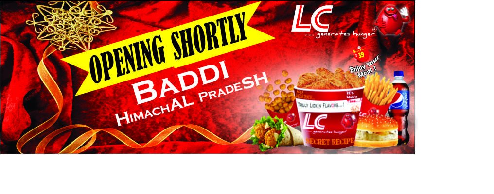 lcsystems's tweet photo. Now You Can satisfy your tastebuds in BADDI also.
LC-RESTAURANT India's Leading Fast Food Chain COMING SOON !!!!!!!!!!!! https://t.co/Mpg4POcqPh