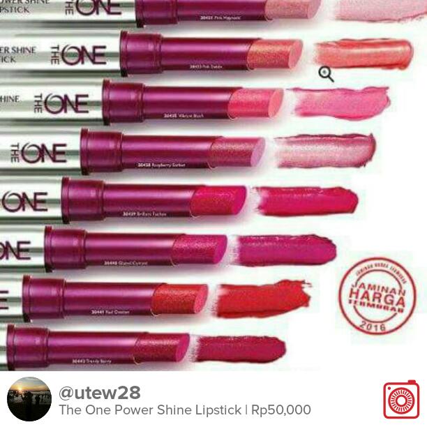 uthew's tweet photo. Selling The One Power Shine Lipstick Rp50,000 https://t.co/fDIXbElUi4 #carousell @carousell_id https://t.co/rKWqJ22NnZ