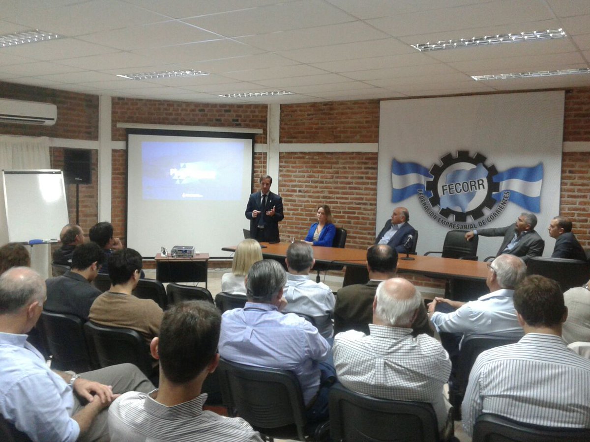 DiarioElLitoral's tweet photo. Ahora: hablan del Plan Belgrano en #Fecorr. https://t.co/q3VTFHaEtc