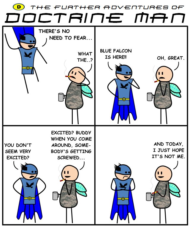 Doctrine Man on Twitter: "Blue Falcon! #DailyDM…