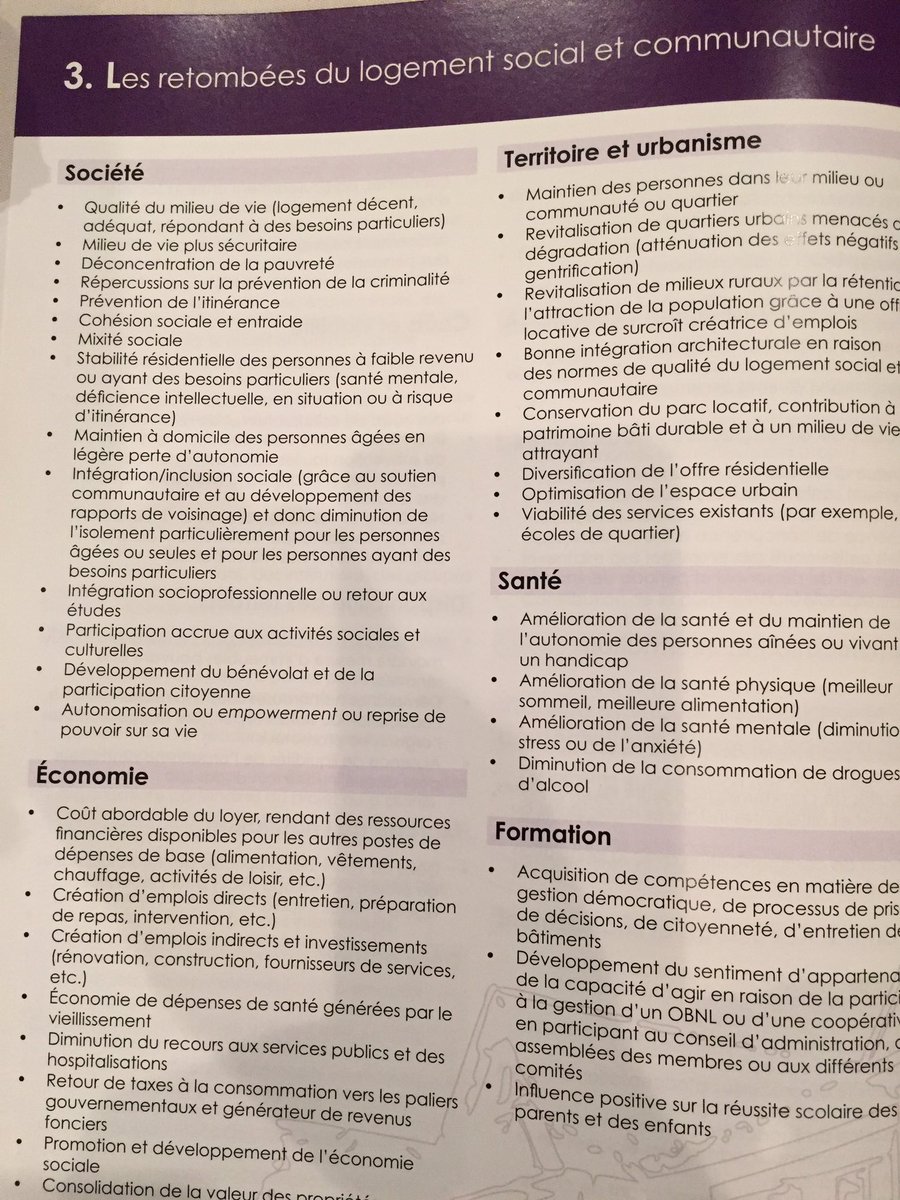 AGRTQ's tweet photo. Les retombées du #logement communautaire sont nombreuses!! #RQDS https://t.co/C3k9leHD7A