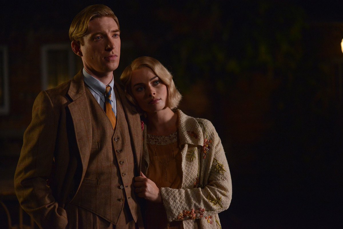 First look at Domhnall Gleeson and Margot Robbie in upcoming untitled A. A. MILNE biopic! #WinnieThePooh