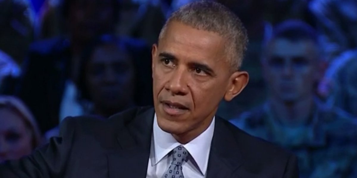 HuffPost's tweet image. Obama explains why he doesn't call ISIS "Islamic terrorists" huff.to/2dd83pF