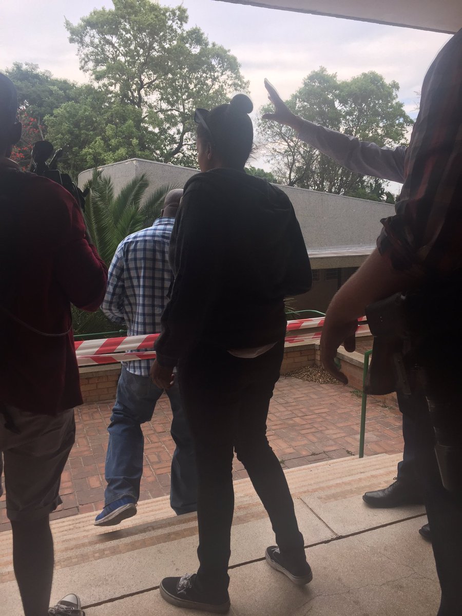 KaldenOngmu's tweet photo. #Fees2017 #UJFire Media allowed to capture visuals from far as investigations continue. @ANN7tv https://t.co/3YT4aW5EG9
