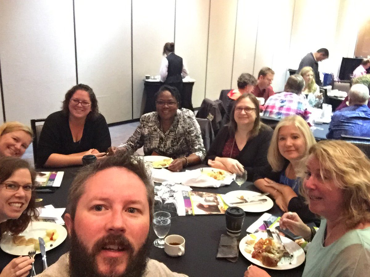 Brown5Jackson's tweet photo. At #ETFO fall #leadership2016. @ETFOPeel local leaders getting ready for a full day of learning! https://t.co/vVPJP1xO9c