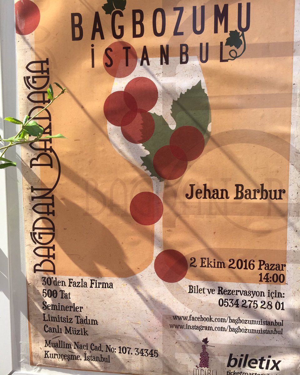 KastroTireli's tweet photo. #bagbozumuistanbul at @_INCIRLI_SARAP_ Kurucesme, Istanbul. #kastrotireli will be there with top wines. https://t.co/54IfSYj4r8