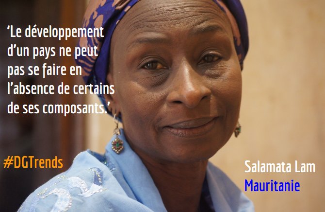 Convos4Action's tweet photo. Citations a noter: ‘Le développement d’un pays ne peut pas se faire en l’absence de certains de ses composants.’- Salamata https://t.co/D57Jg29uli