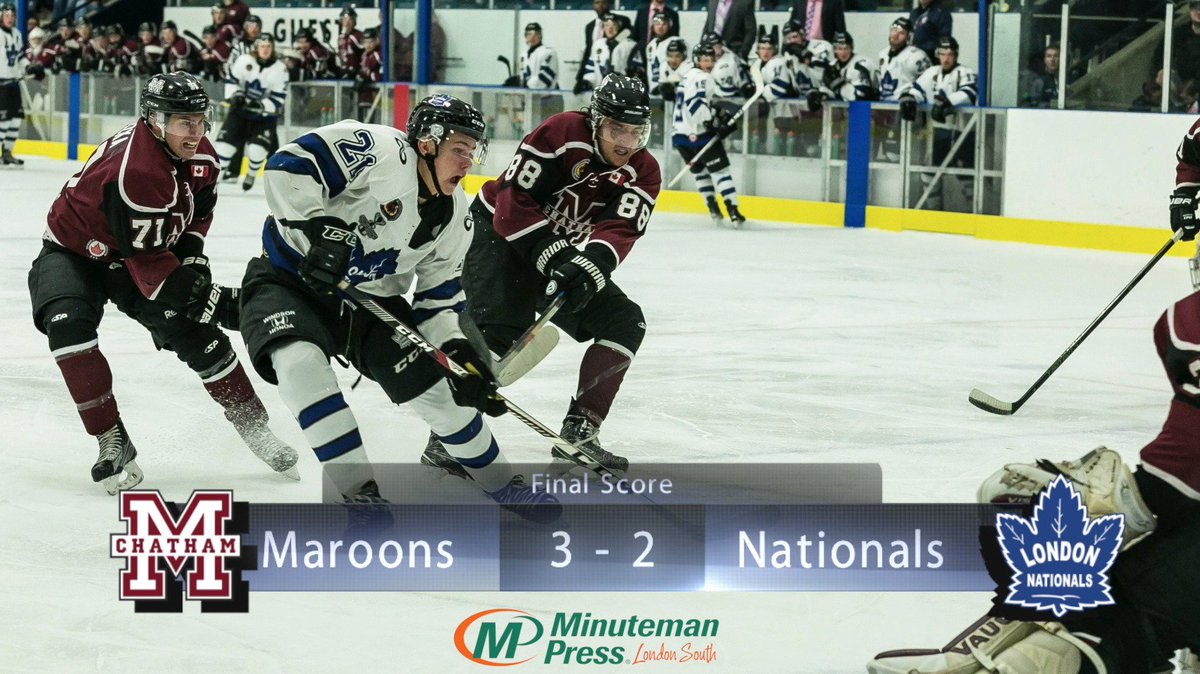 The <a href="/LondonNationals/">London Nationals</a> have post game comments up from last night vs <a href="/ChathamMaroons/">Chatham Maroons</a> youtu.be/j9oni2TME_0 #ldnont <a href="/pwpowers3/">Patrick Powers</a>