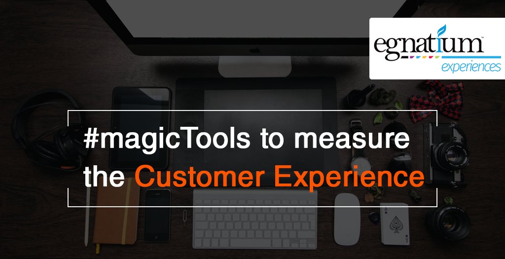 EgnatiumEM's tweet image. #magicTools to measure the Customer Experience