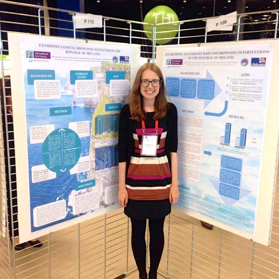 REXresearchNUIG's tweet photo. REX members Aoife Kervick and @S_for_Summers presenting on #drowningprevention at #Safety2016FIN in Tampere, Finland. https://t.co/IiEmplk2Af
