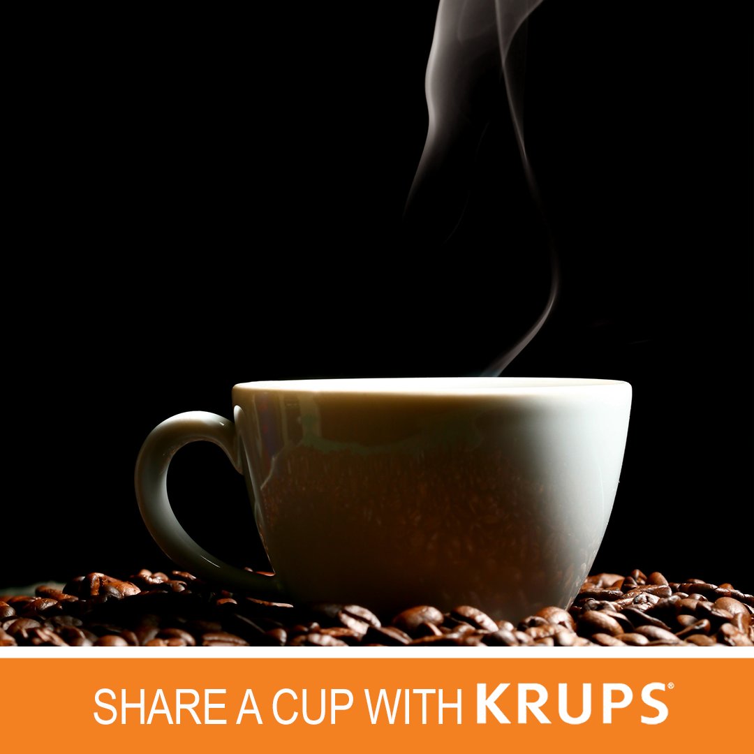KRUPS USA on Twitter "It's NationalCoffeeDay! Wake up and ShareAcup