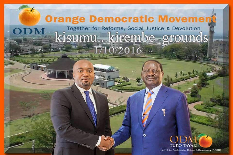 WMidialo's tweet photo. All are welcomed for the BIG celebrations in the LAKESIDE CITY.#TukutaneKisumu #OdmAt10 #ForwardTogether https://t.co/Sf6J1acZto