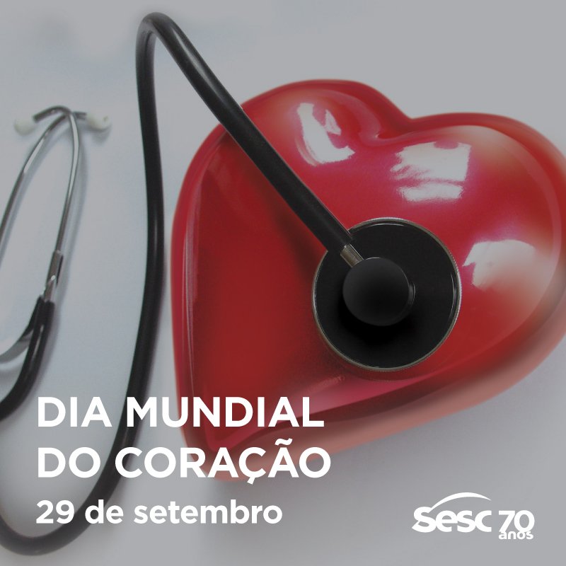 Hoje nos lembramos daquele que nunca cansa de fluir vida para o nosso corpo. Cuide da sua saúde e tenha hábitos saudáveis. #sescms