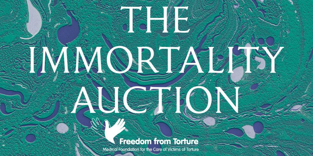 Live forever in a book... The #ImmortalityAuction will take place from 3rd November with thirteen acclaimed writers: ow.ly/pikz304Gkcs