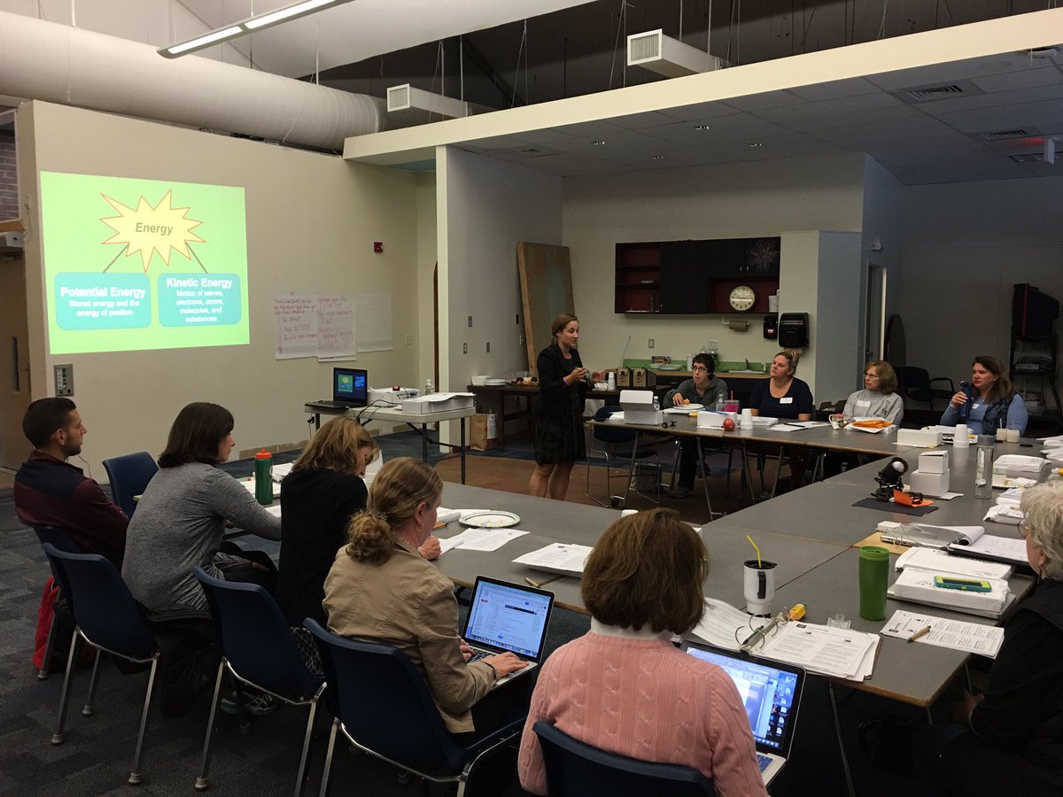 Fourth grade staffer learn about kinetic energy!