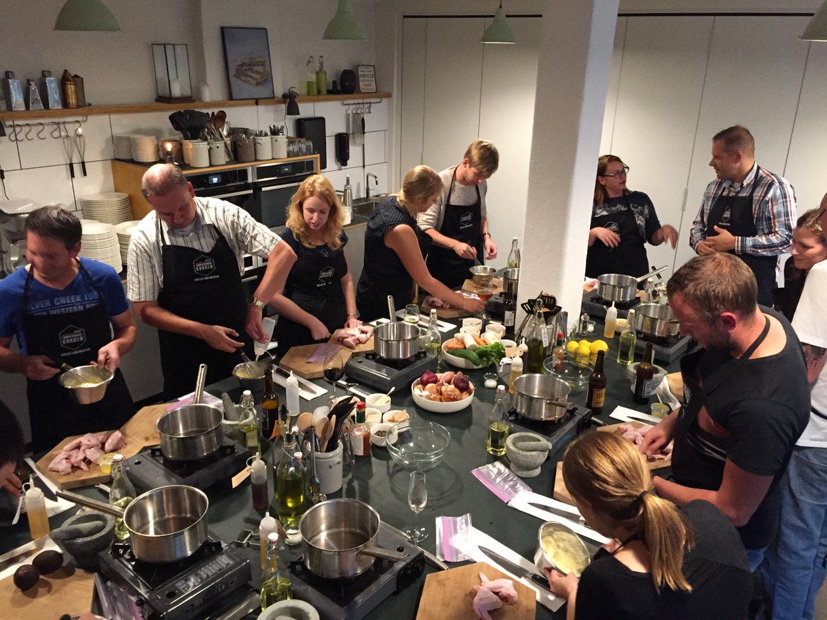 Yesterday, we visited Timm Vladimirs Køkken where we learned how to cook American classics. #teambuilding #cooking #GoodTimes