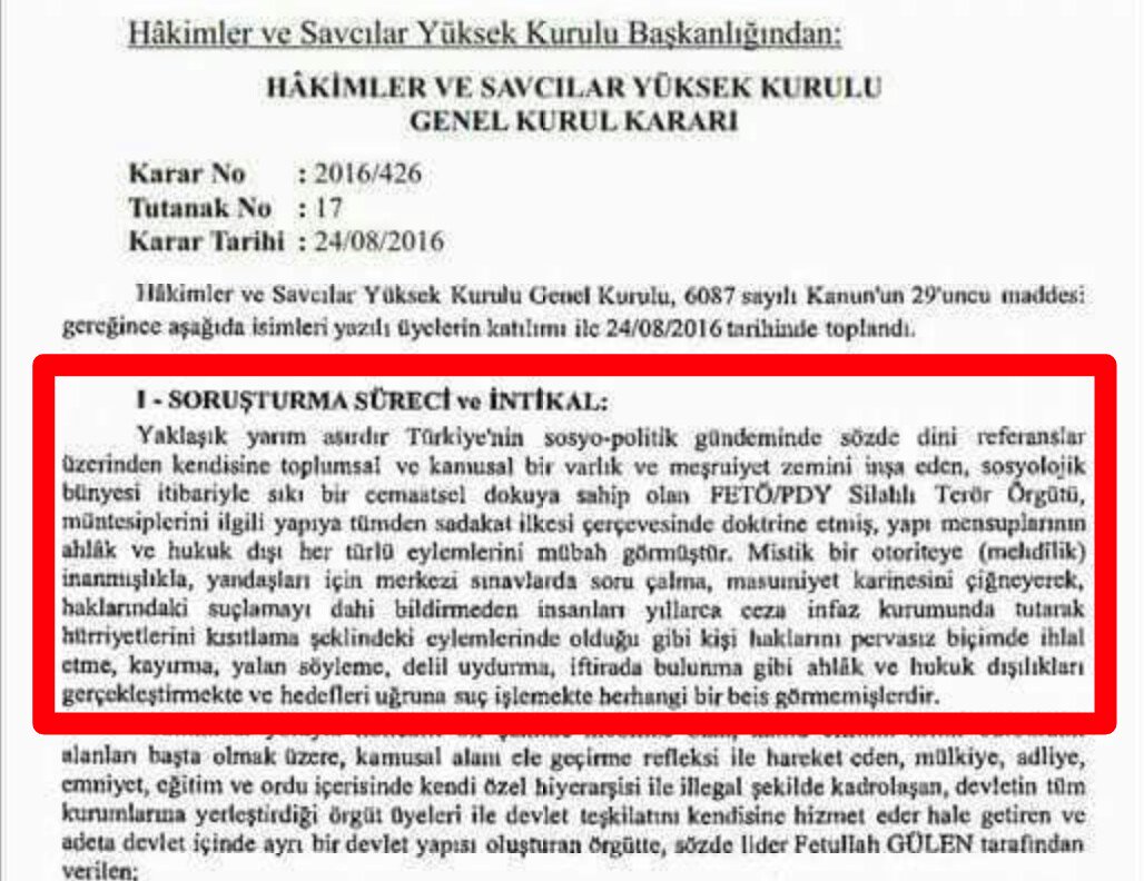KuRSaT_MeTe's tweet photo. Hsyk gerekçeli kararı 
#ParalelYargıCezalarınaAF
Mağdurlar ne olucak aym dosya birikmiş binlerce senelerce onlarımı beklıcez https://t.co/pZOU56Fdg3