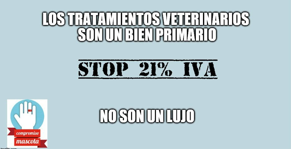 compromisomasco's tweet photo. El 4 de octubre el Congreso debatirá una Proposición No de Ley que propone la reducción del IVA aplicado la veterinaria.
#CompromisoMascota https://t.co/zHbCAafWoQ