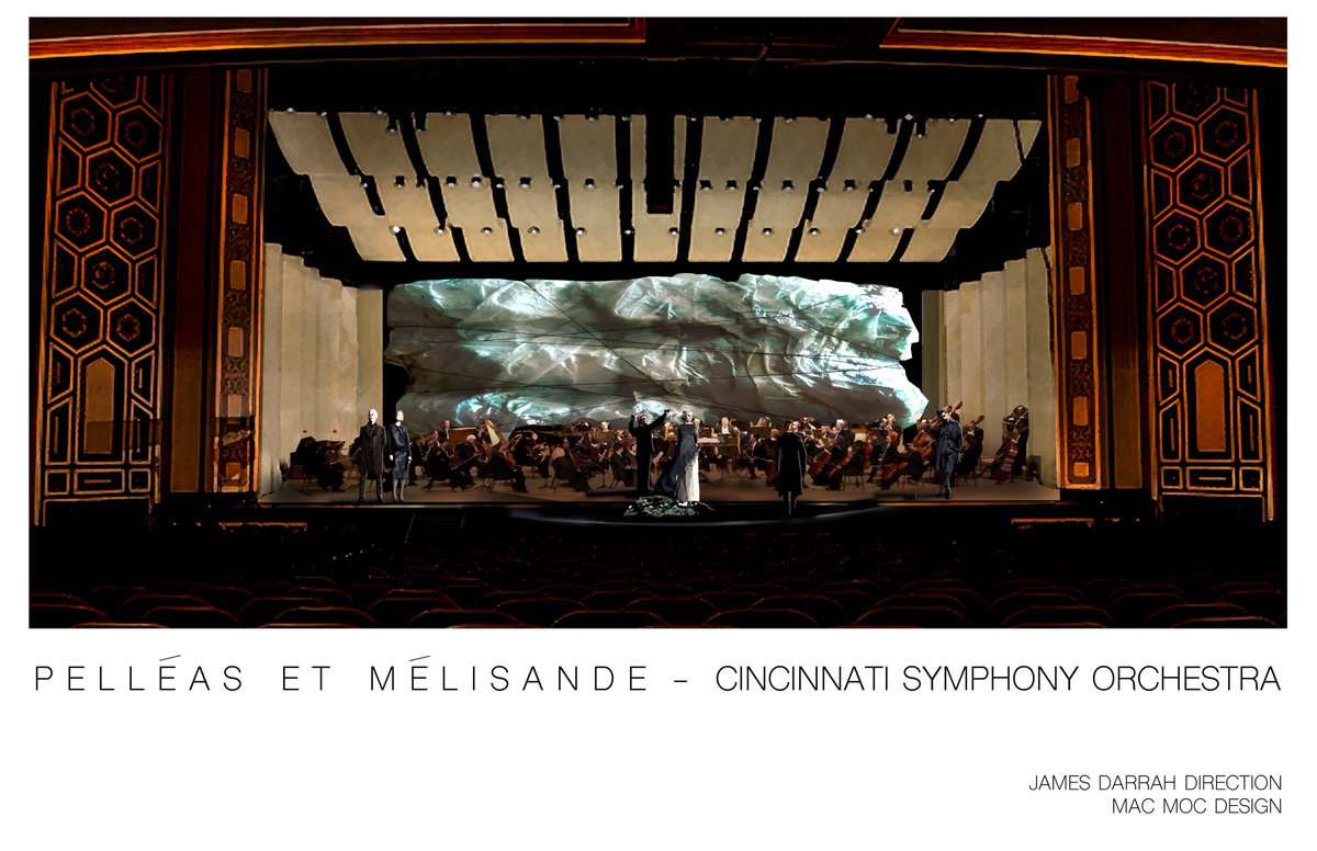 OOO! #NewCoCincy host <a href="/CincySymphony/">Cincinnati Symphony Orchestra</a> has projection art, theater &amp; music mashed up in this wknd's #PelleasTrilogy <a href="/TaftTheatre/">TAFT THEATRE</a> #StartupCincy