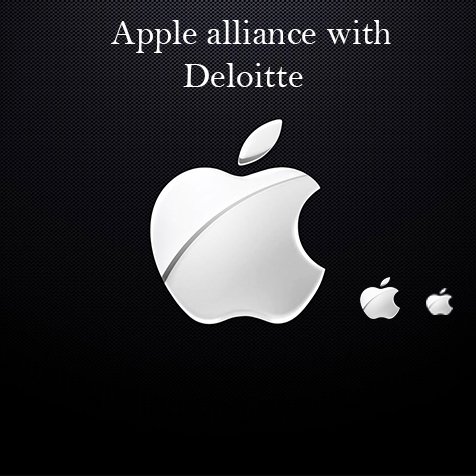 KrishAppsLab's tweet photo. Apple announced an alliance with 
professional services group 
Deloitte to get more businesses
click here https://t.co/pZ8z6aTtRi https://t.co/XsCG1NnLs9