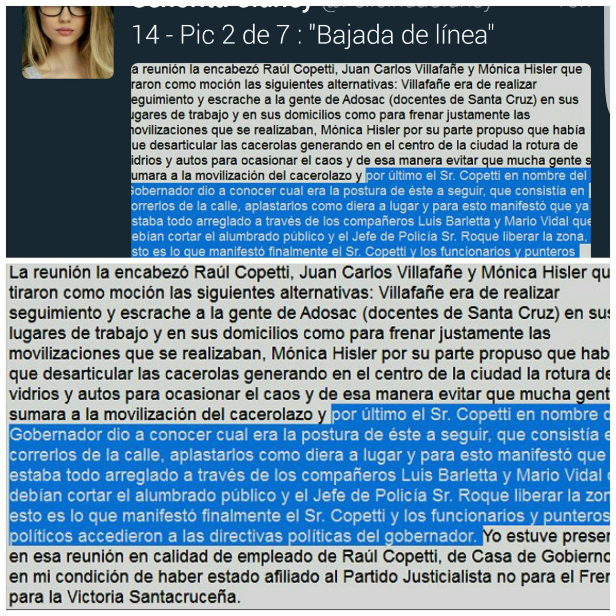 MarucaM10's tweet photo. #ResumenCluney #Copeti Parte I
Vía @FelicindaCluney https://t.co/5iXJ085LyT