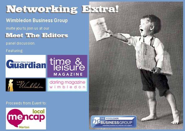 Still time to book tickets for <a href="/wimbledonbg/">WimbledonBusinessGp</a> Meet the editors event! Panelists inc: <a href="/ladywimbledon/">Lady Wimbledon</a> &amp; <a href="/darlingmagazine/">Darling Media UK</a> ow.ly/famB304Gvdg