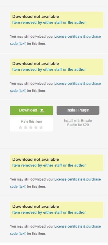 surerank's tweet photo. Hey @envato!
How about allowing us to hide or remove content in our #Downloads that is no longer available or hasn't been updated in years? https://t.co/4wifrCjpFh