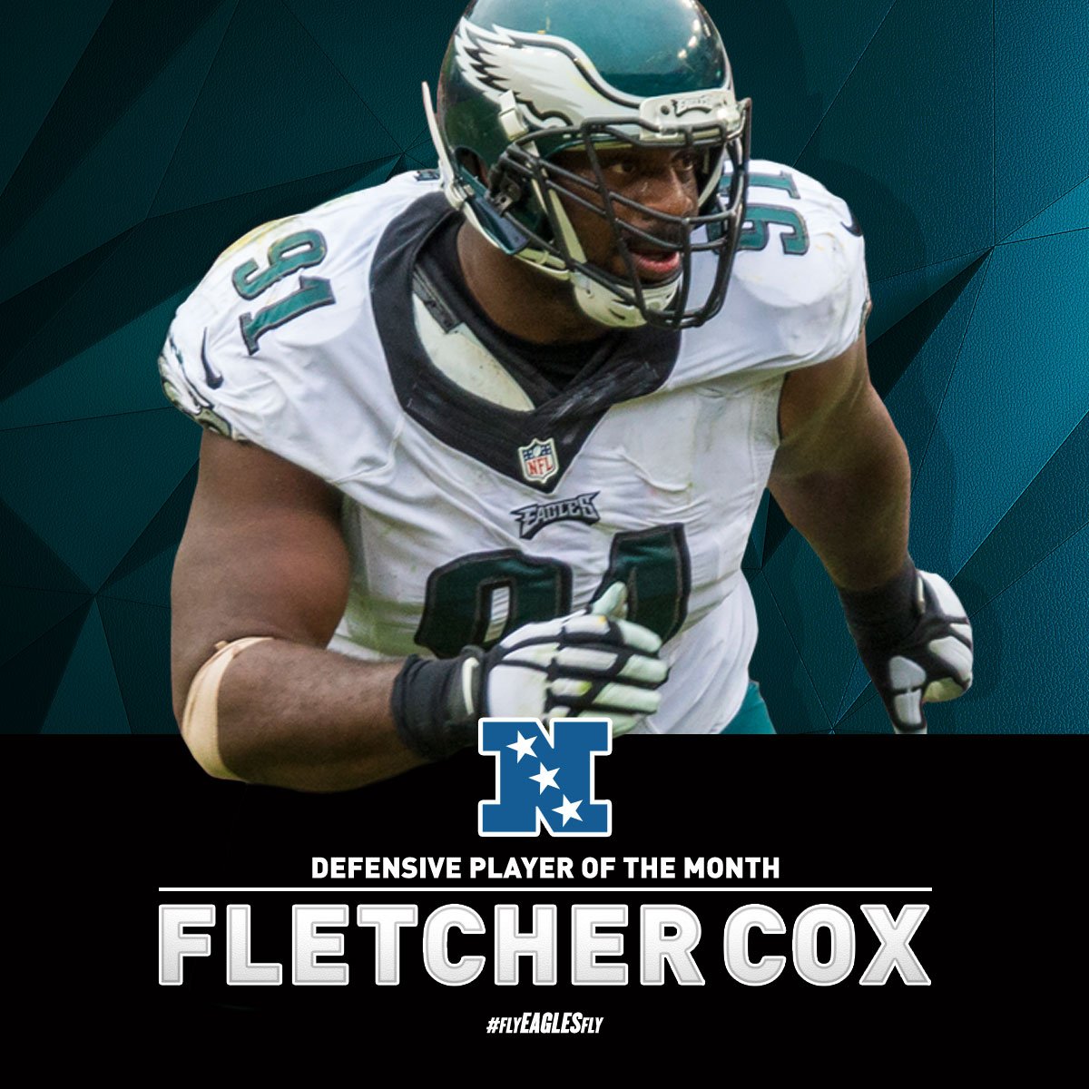 Congrats to <a href="/fcoxx_91/">fletcher cox</a>, NFC Defensive Player of the Month for September!
phieagl.es/2cNJBfF

#FlyEaglesFly