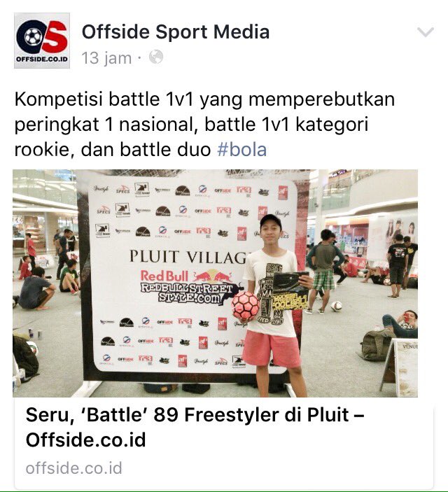 krispray_id's tweet photo. Liat selengkapnya tentang IFFC 2016 di https://t.co/J03Wts9BXs OFFSIDE (soal bola, kami lebih gila) @offsidecoid #iffc2016 #offside https://t.co/fRIdfDx2yp