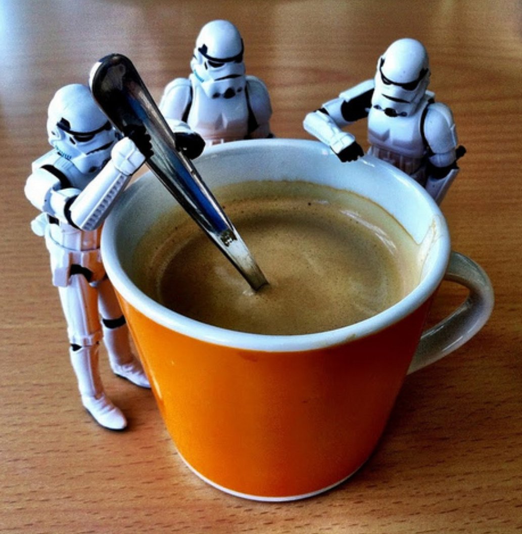 501stLegion's tweet photo. Happy #InternationalCoffeeDay! Drink up, the Empire needs you awake and focused! https://t.co/xIDQZ5C3Pd