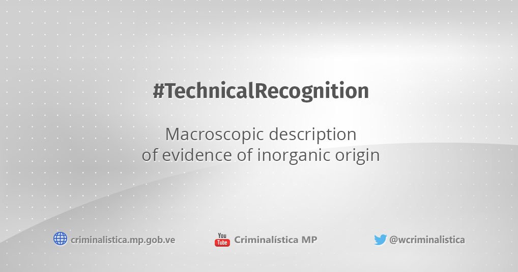 DDHHMP's tweet photo. #TechnicalRecognition #Criminalistics https://t.co/Oz0VqvcwUx