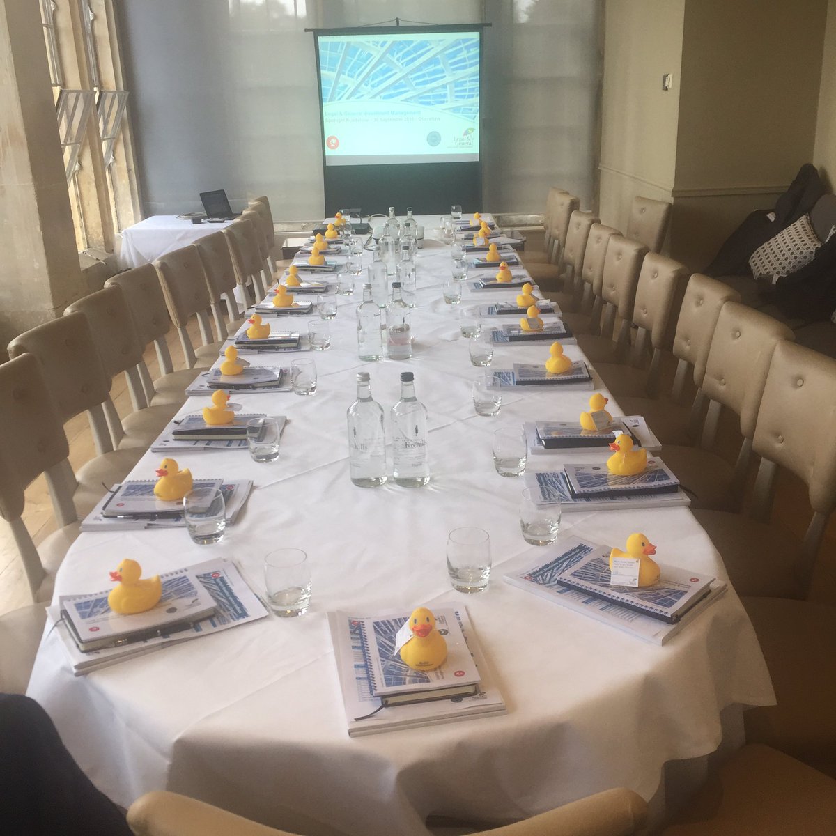 JustinOnuekwusi's tweet photo. More of a quack than a tweet but at least we have all of the #ducksinarow   @LGIM spotlight roadshows with @MarkBenstead63 @eoghangill2 https://t.co/AciYaM2GiT