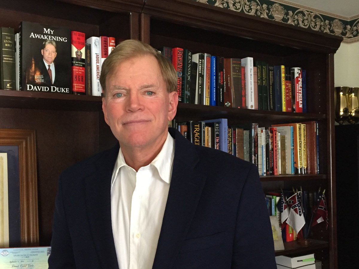Trump's rise draws white supremacists like this ex-KKK leader into the political mainstream