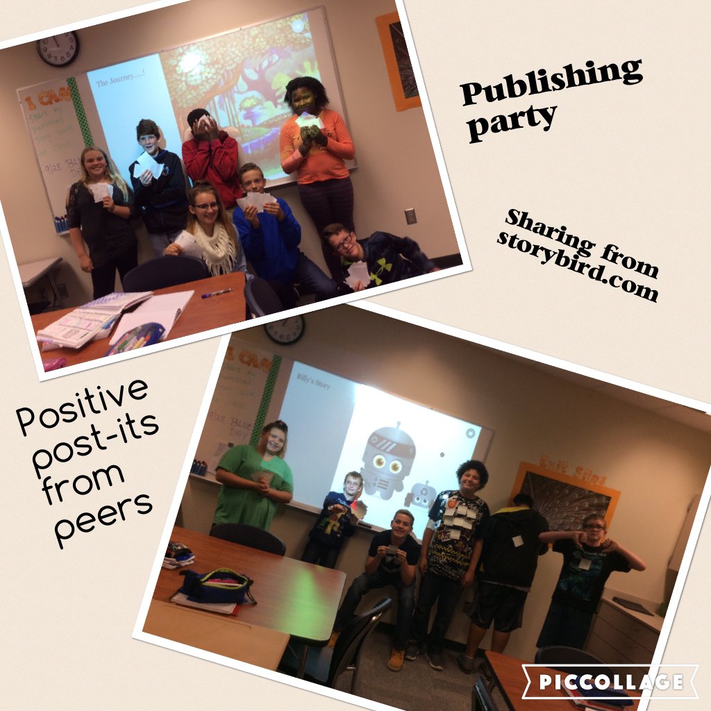 Mrs_Buckner's tweet photo. Publishing party! #eastflashes #storybird  https://t.co/aUG3KIfxUz https://t.co/CX0IFlfKWR